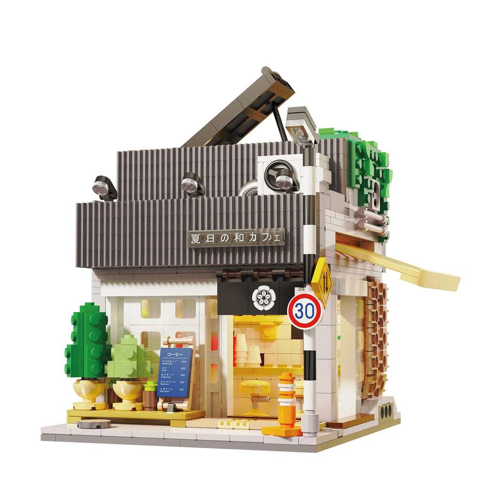CaDA - C66007 - Summer Breeze Coffee Shop - 1108 Pieces - LED Kit Included
