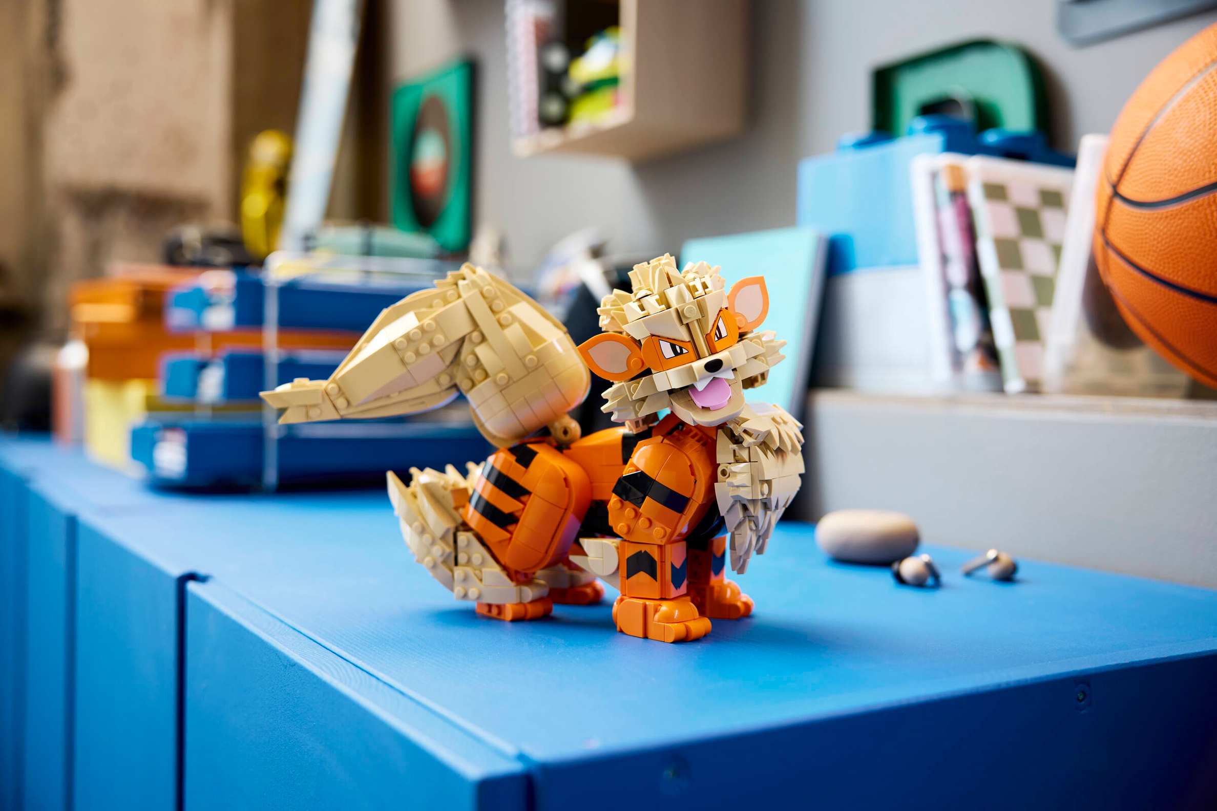 Compatible - Pokémon - 72160 - Arcanine - 1190 Pieces