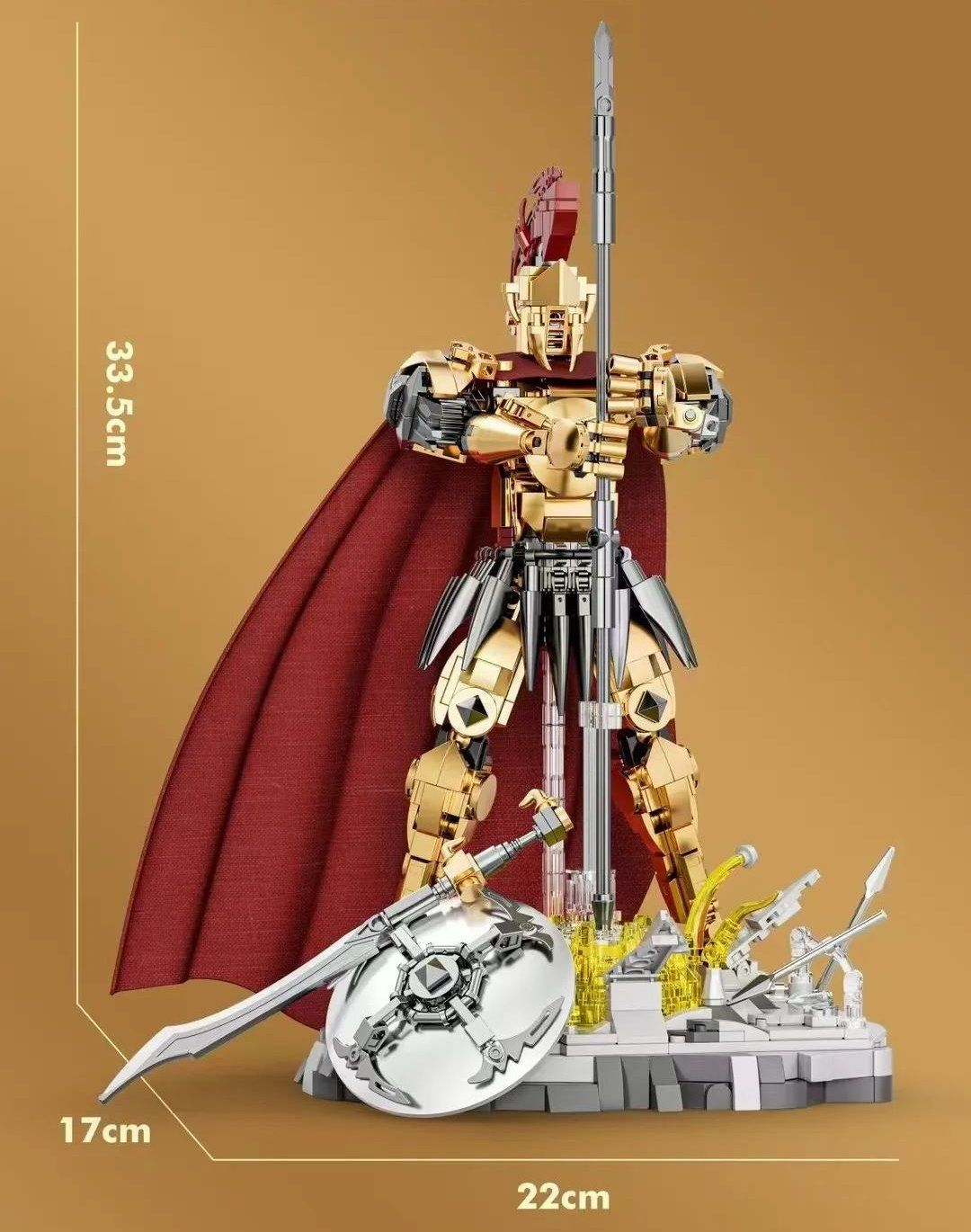 DK - 2020 - Spartan Warrior - 878 Pieces
