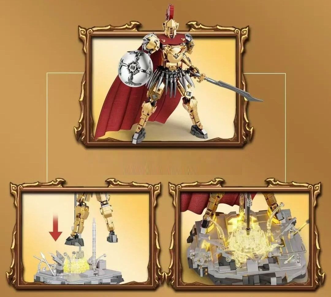 DK - 2020 - Spartan Warrior - 878 Pieces