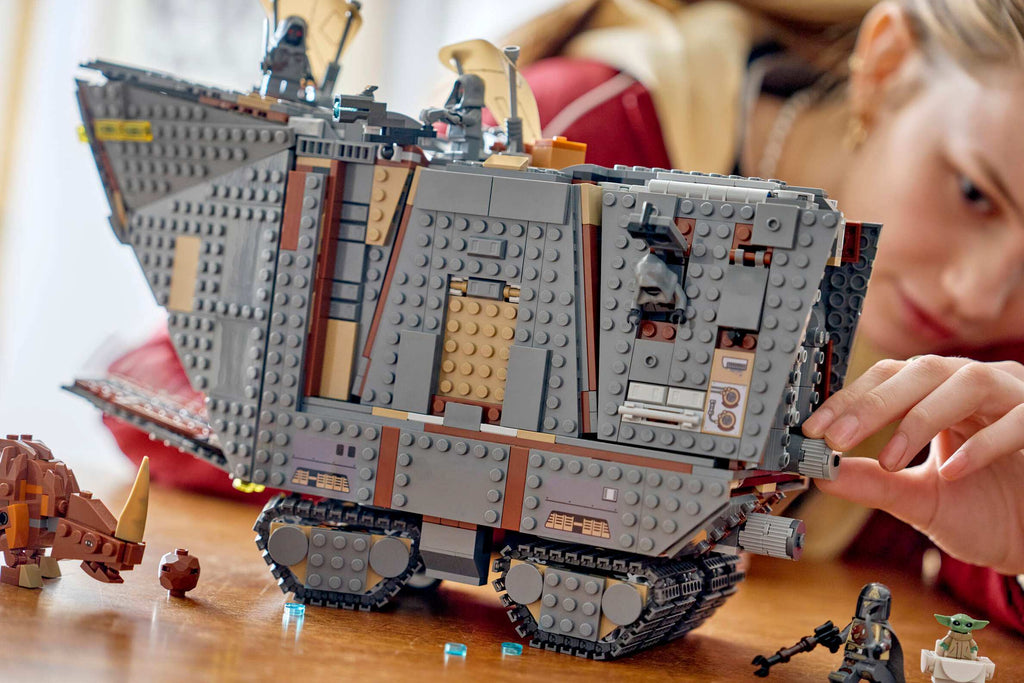 Compatible - Star Wars - 75453 - Offworld Sandcrawler and Mudhorn - 1683 Pieces