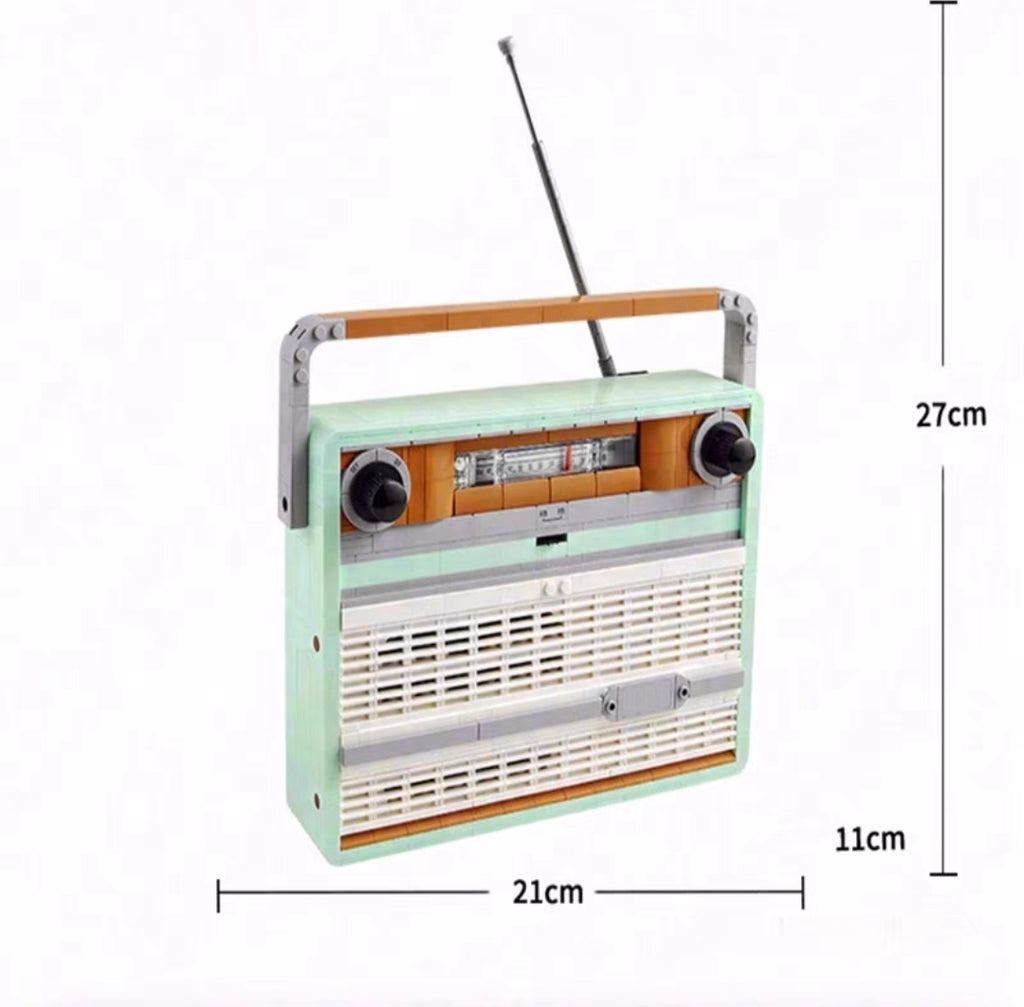 Compatible - Icons - 10334 - Retro Radio - 906 Pieces