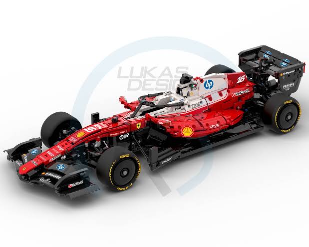 Lukas RS Design - MOC - Scuderia Ferrari HP: SF-26 F1 Car - 3,900 Pieces