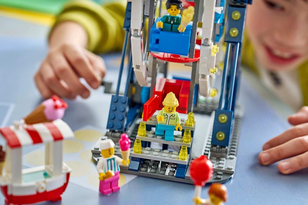 Compatible - IDEAS / Creator 3-in-1 - 31389 - Iconic Ferris Wheel - 916 Pieces
