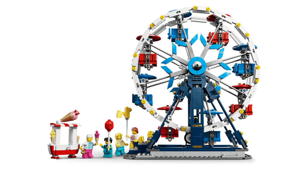 Compatible - IDEAS / Creator 3-in-1 - 31389 - Iconic Ferris Wheel - 916 Pieces