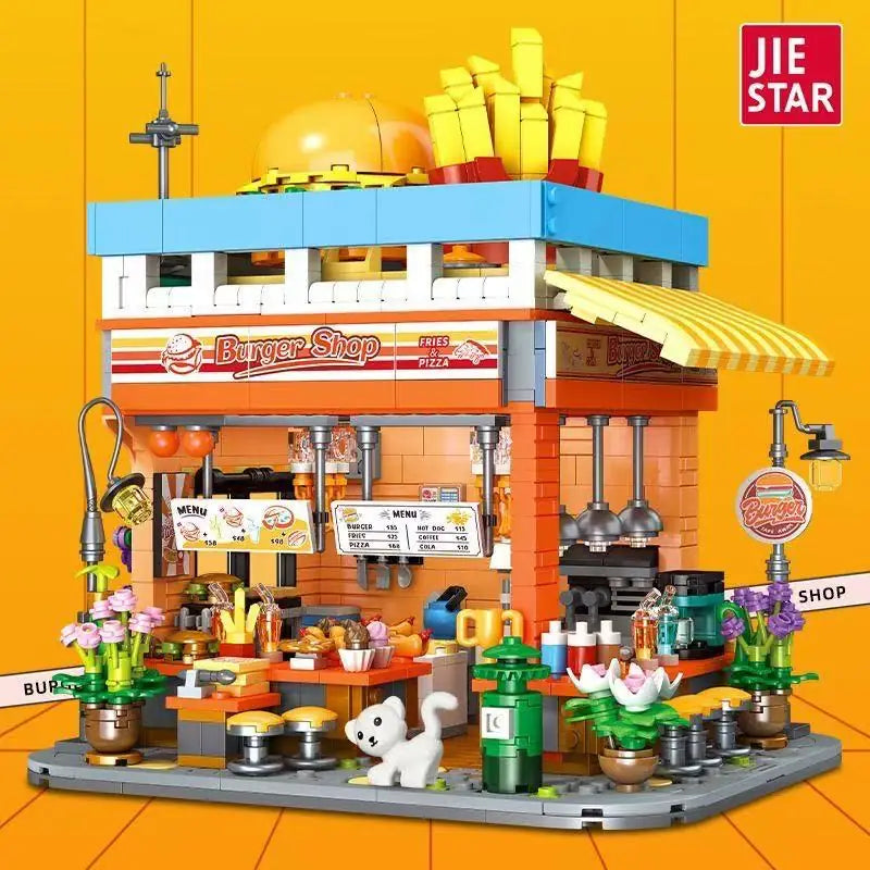Jiestar - JJ9082 - Burger Shop - 1782 Pieces
