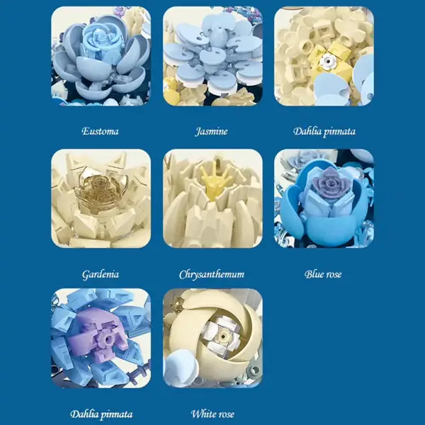 JIESTAR - JJ9094 - Moon Flower - 934 Pieces