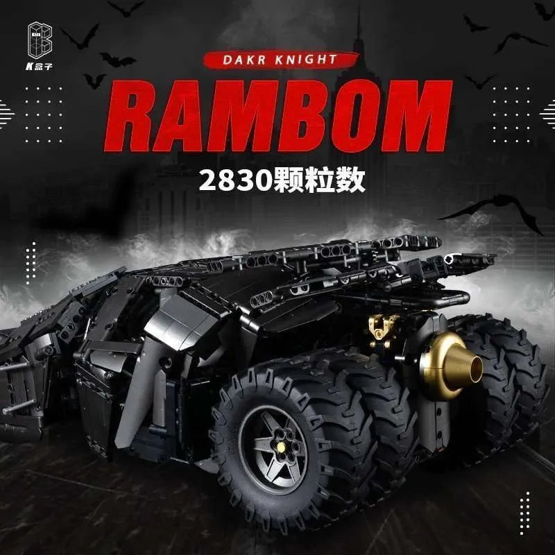 KBOX - Batmobile - 2830 Pieces