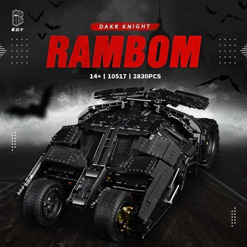 KBOX - Batmobile - 2830 Pieces