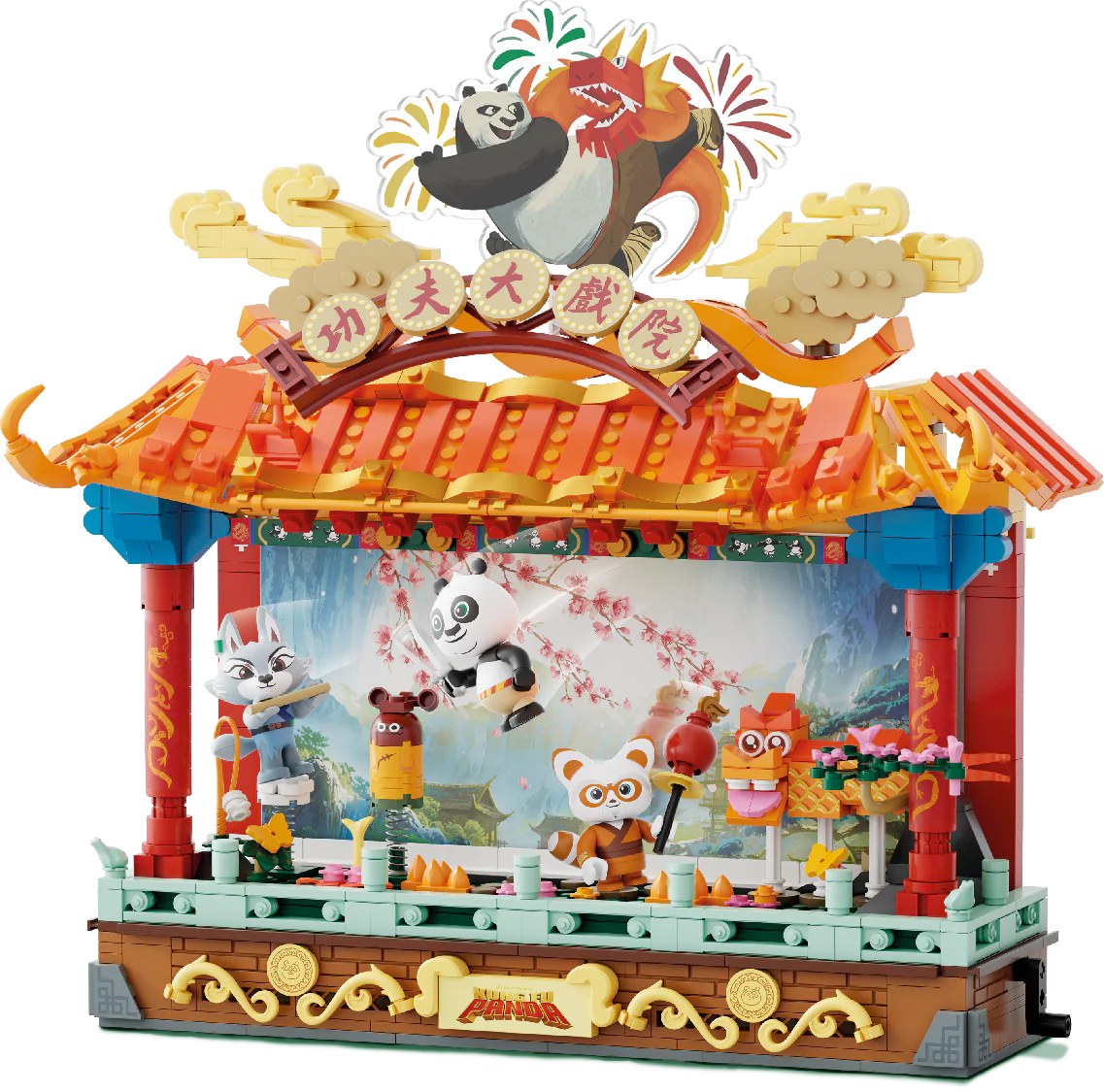 Pantasy - 86514 - Kung Fu Panda Diorama - 944 Pieces