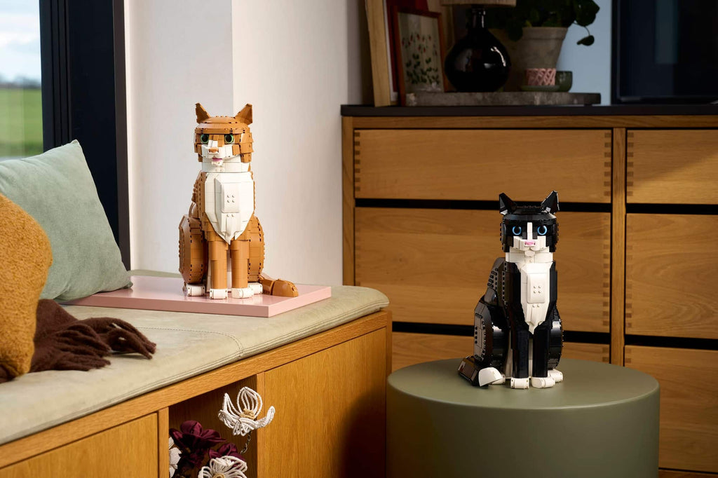 Compatible - 21376 - IDEAS - Orange Cat - 1755 Pieces