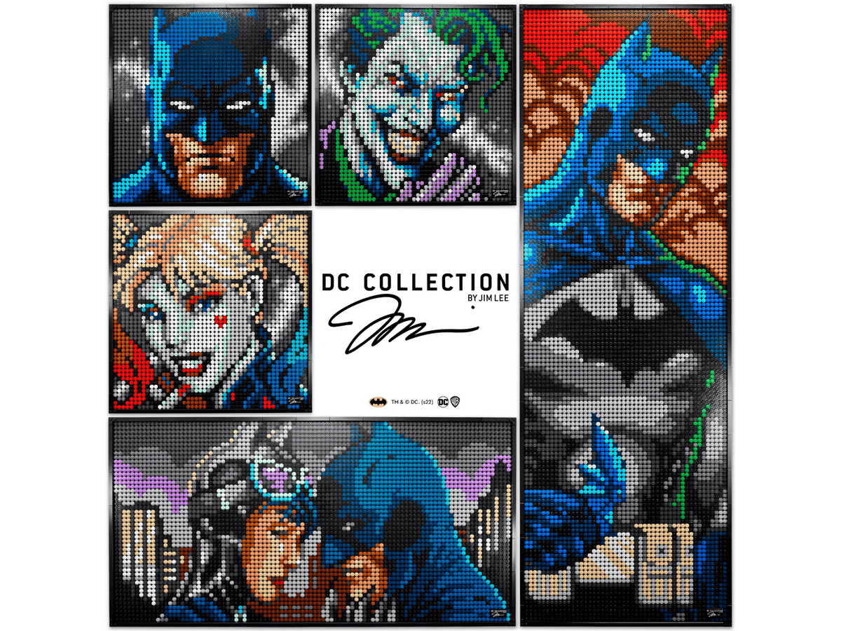 Compatible - Art - 31205 - Jim Lee Batman Collection - 4167 Pieces