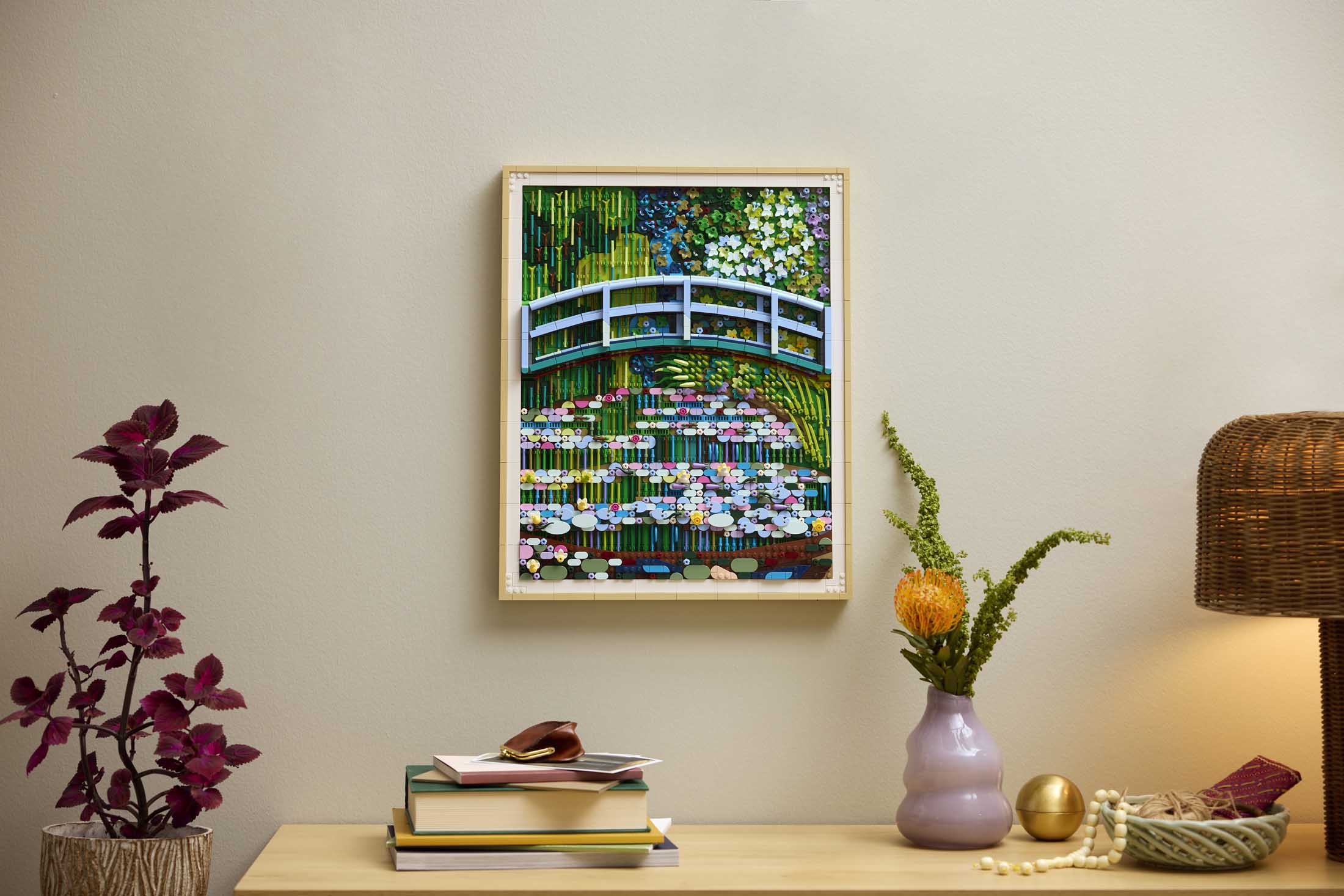 Compatible - ART - 31220 - Claude Monet – Bridge over a Pond of Water Lilies - 3179 Pieces