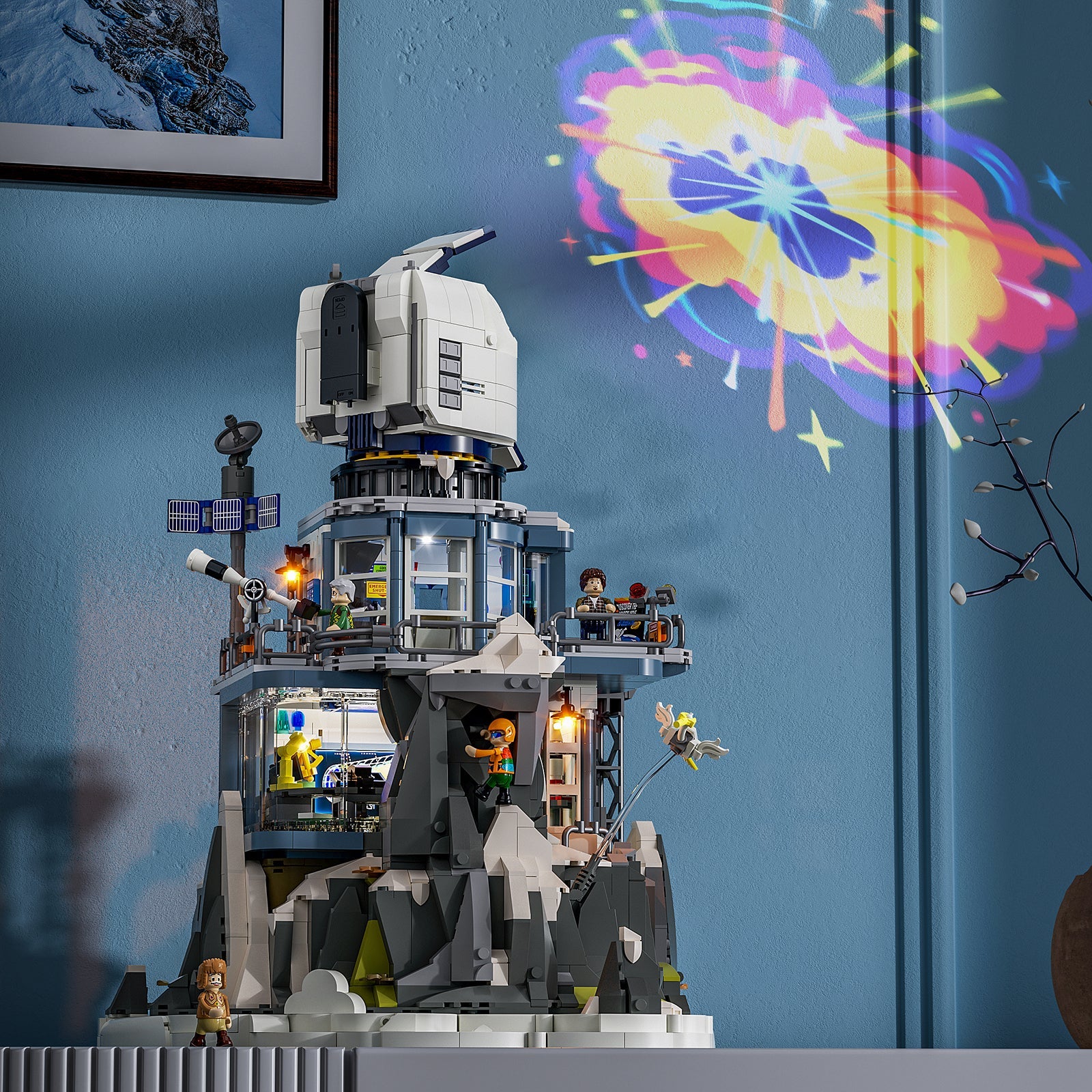 Lumibricks - L9091 - Alpine Observatory - 2437 Pieces