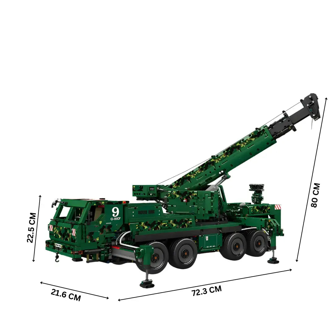 Mould King - 20009 - Armored Recovery Crane - 5540 Pieces