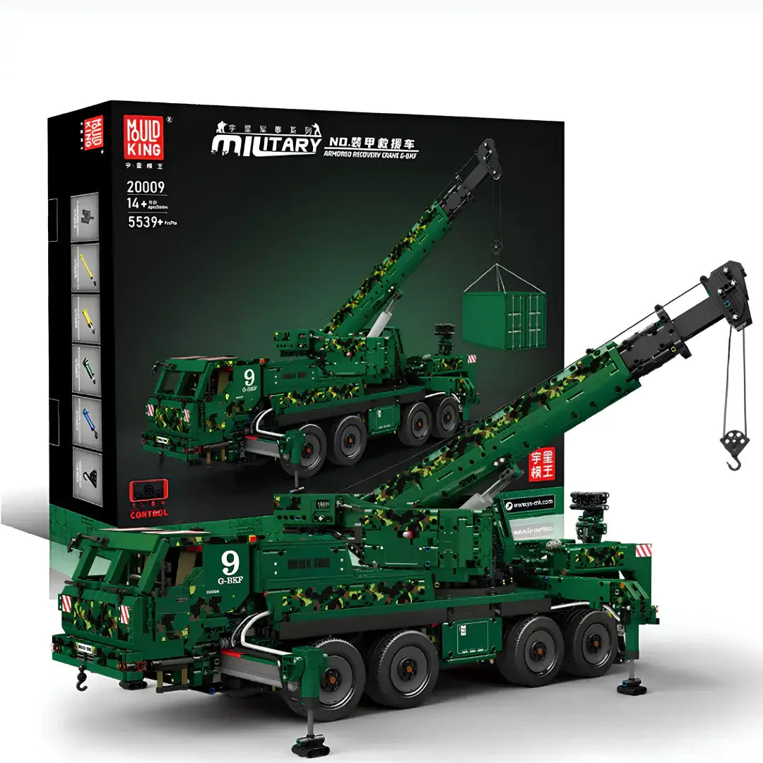 Mould King - 20009 - Armored Recovery Crane - 5540 Pieces
