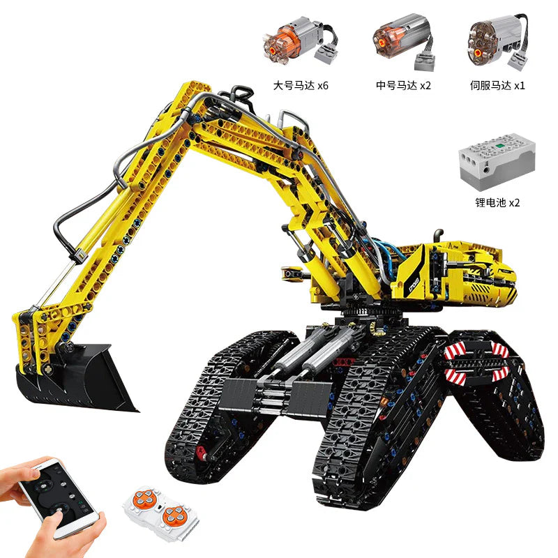 Mould King - 17018 - All Terrain Excavator - Dynamic Version
