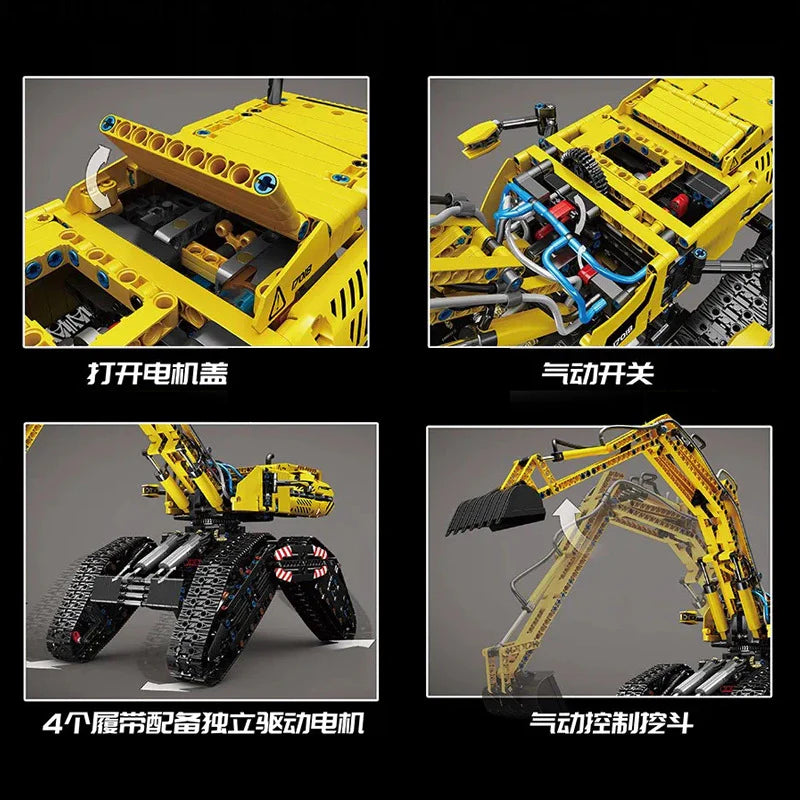 Mould King - 17018 - All Terrain Excavator - Dynamic Version - 2237 Pieces