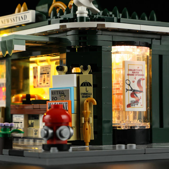 Funwhole/Lumibricks - F9023 - News Stand - 556 Pieces