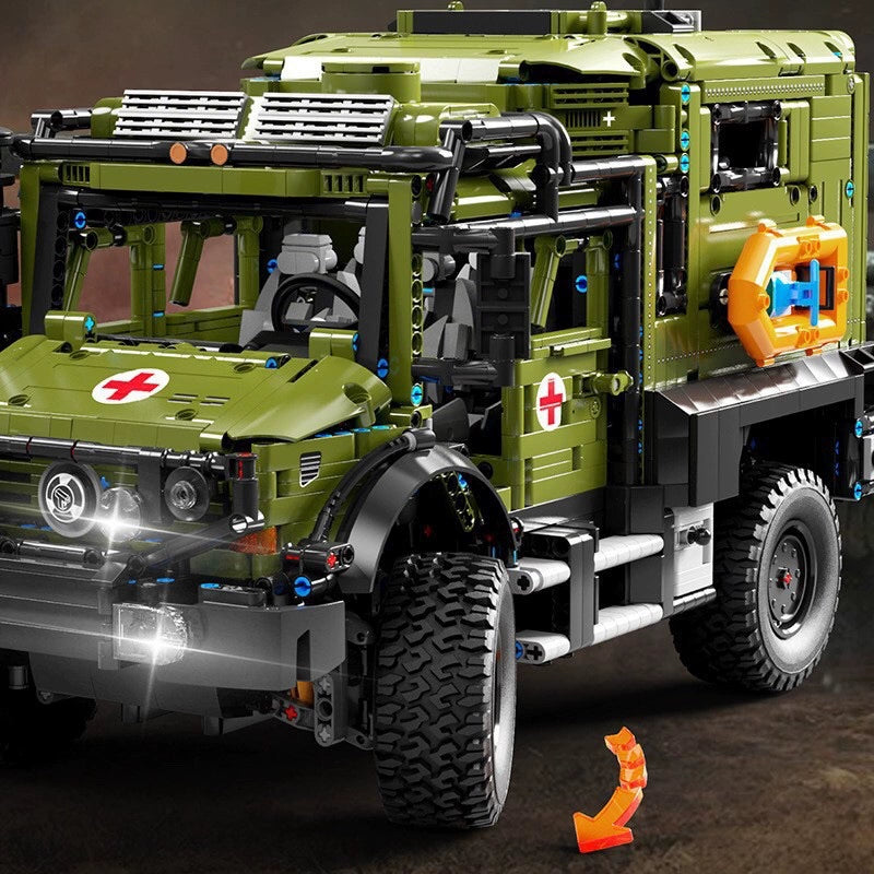 TGL - Unimog Rescue Vehicle T4023 - 3850 Pieces