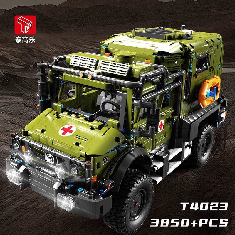 TGL - Unimog Rescue Vehicle T4023 - 3850 Pieces