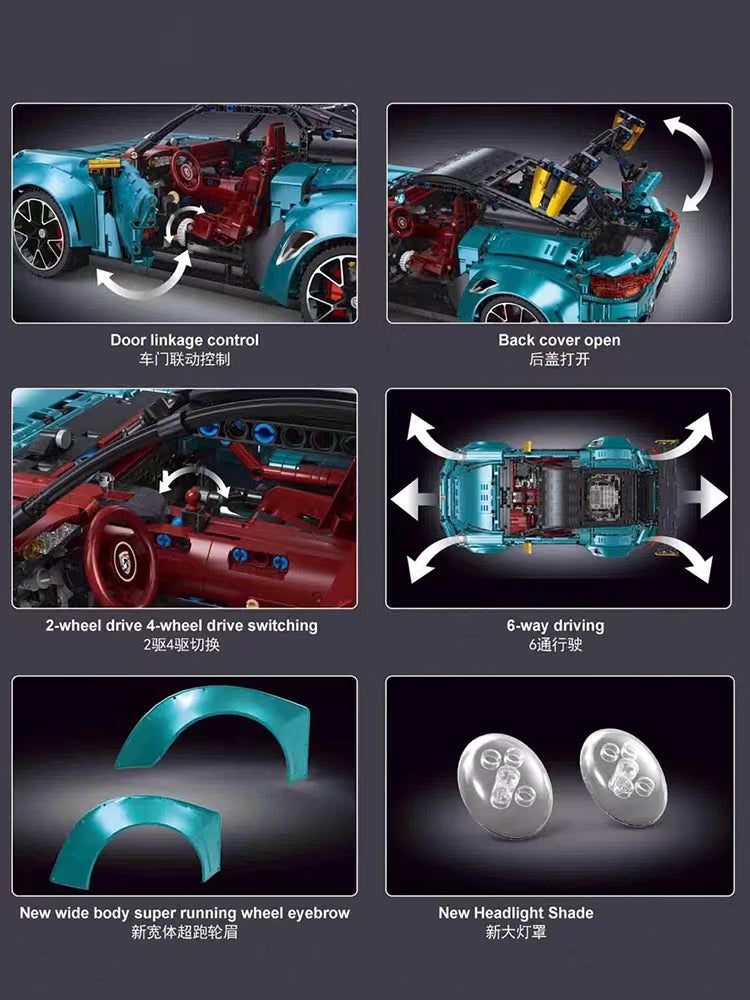 TGL - T5026 - Porsche 911 - 3389 Pieces