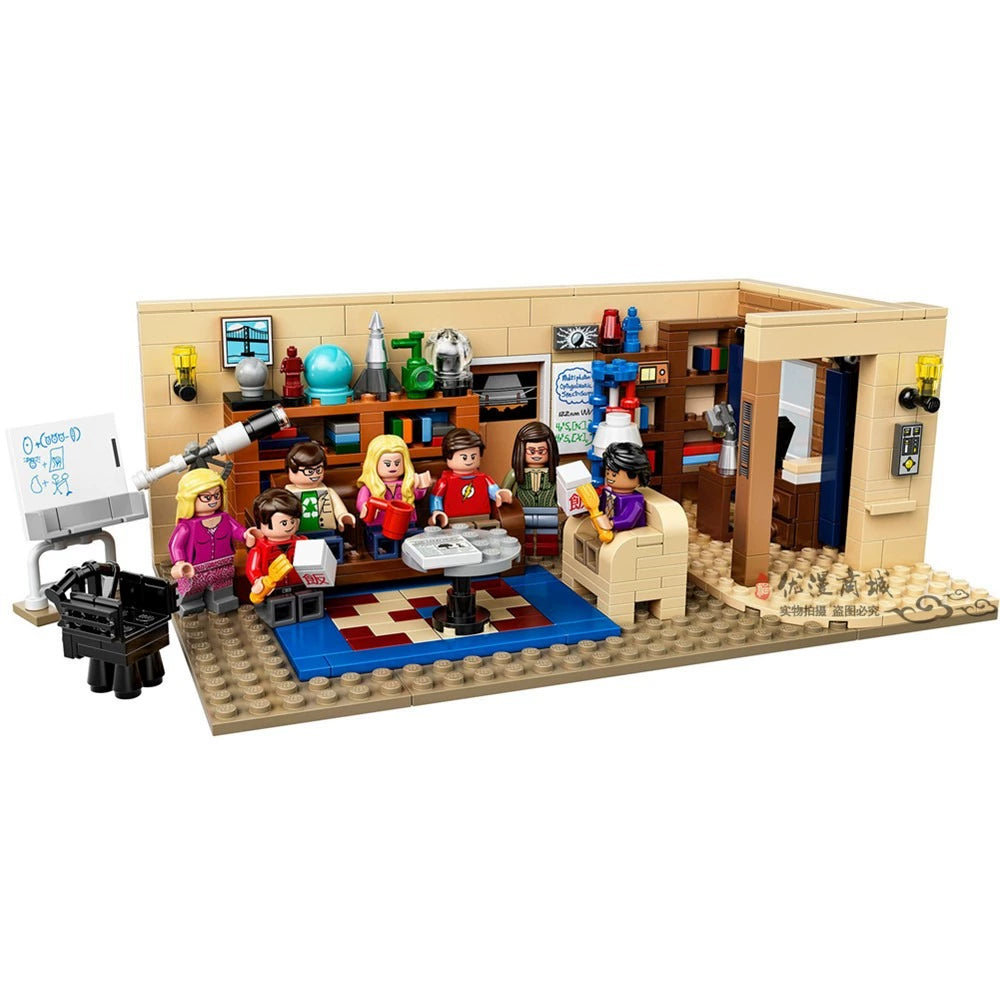 Compatible - IDEAS - 21302 - The Big Bang Theory - Sheldon And Leonard's Apartment - 484 Pieces