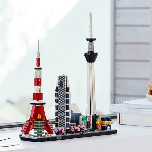 Compatible Tokyo Skyline - Architecture - 547 Pieces