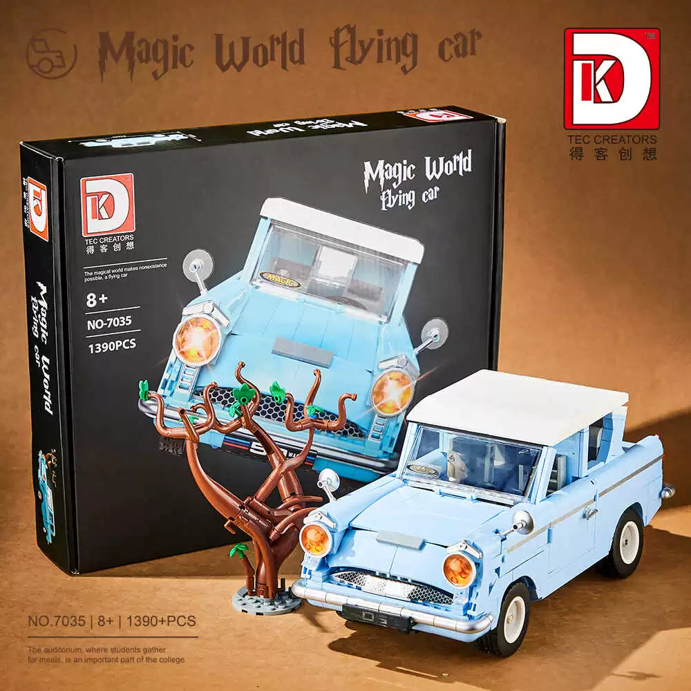 Chinese Building Blocks Getter Harry Potter Magic Speed Kids Educational Assembling Toy Gift Magic Tree 7035