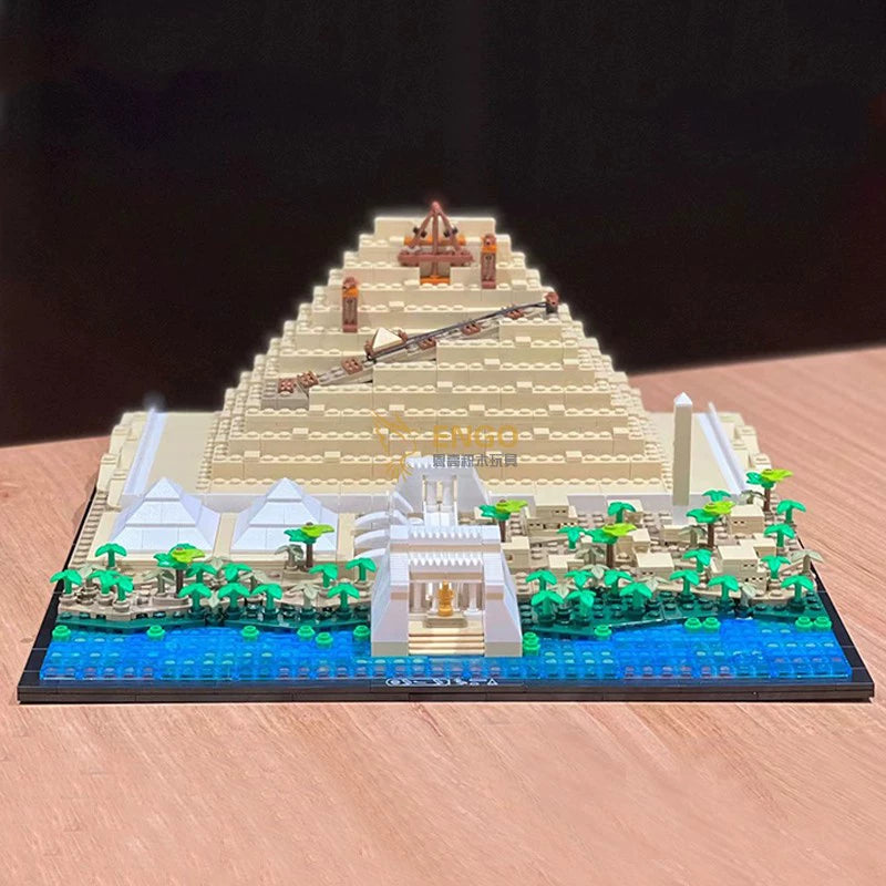 Compatible - Architecture - 21058 - Pyramid of Giza - 1476 Pieces