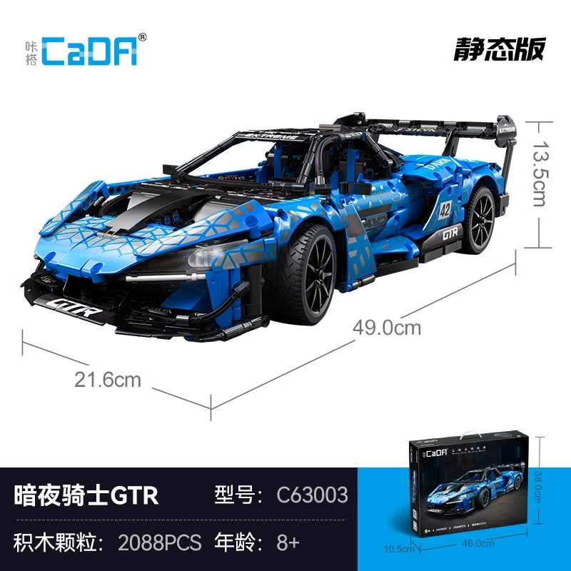 CaDA - C63003 - Mclaren Senna GTR - 2088 Pieces (Group Order Discount Not Applicable)