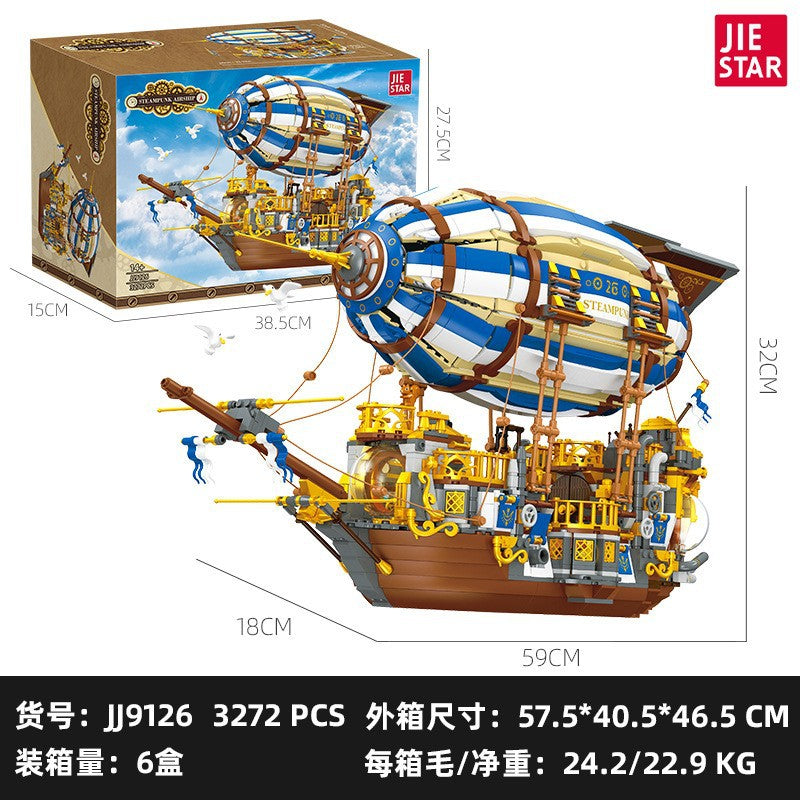 Jiestar - Steampunk Airship - JJ9126 - 3272 Pieces