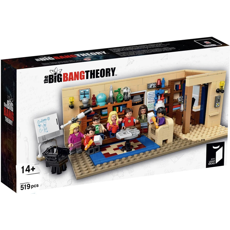 Compatible - IDEAS - 21302 - The Big Bang Theory - Sheldon And Leonard's Apartment - 484 Pieces