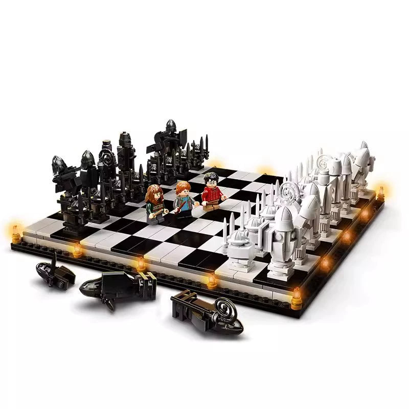 Compatible - Hogwarts Wizard Chess - Harry Potter - Collectors Edition - 876 Pieces