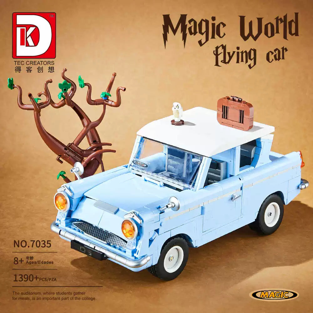 Chinese Building Blocks Getter Harry Potter Magic Speed Kids Educational Assembling Toy Gift Magic Tree 7035