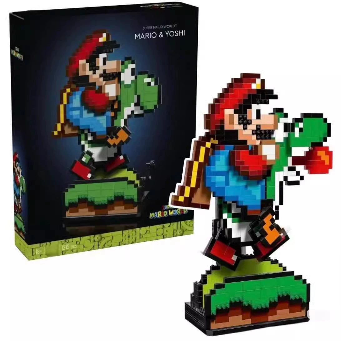 Compatible Mario And Yoshi Building Blocks