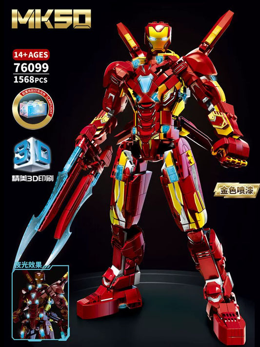 Iron Man - MK50 - Mecha Suite - 1568 Pieces