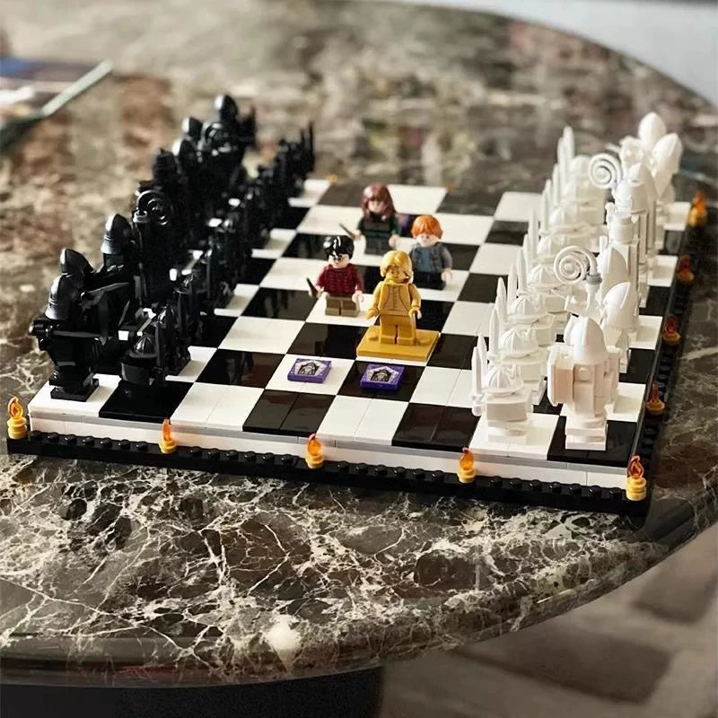 Compatible - Harry Potter - 76392 - Hogwarts Wizard’s Chess - 876 Pieces