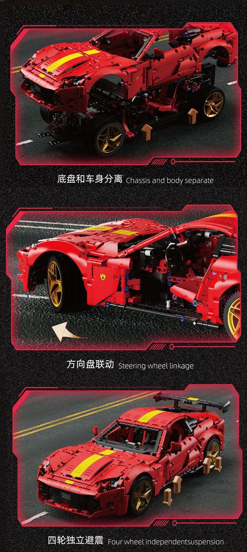 TGL - T5044 - Ferrari 812 - 2926 Pieces