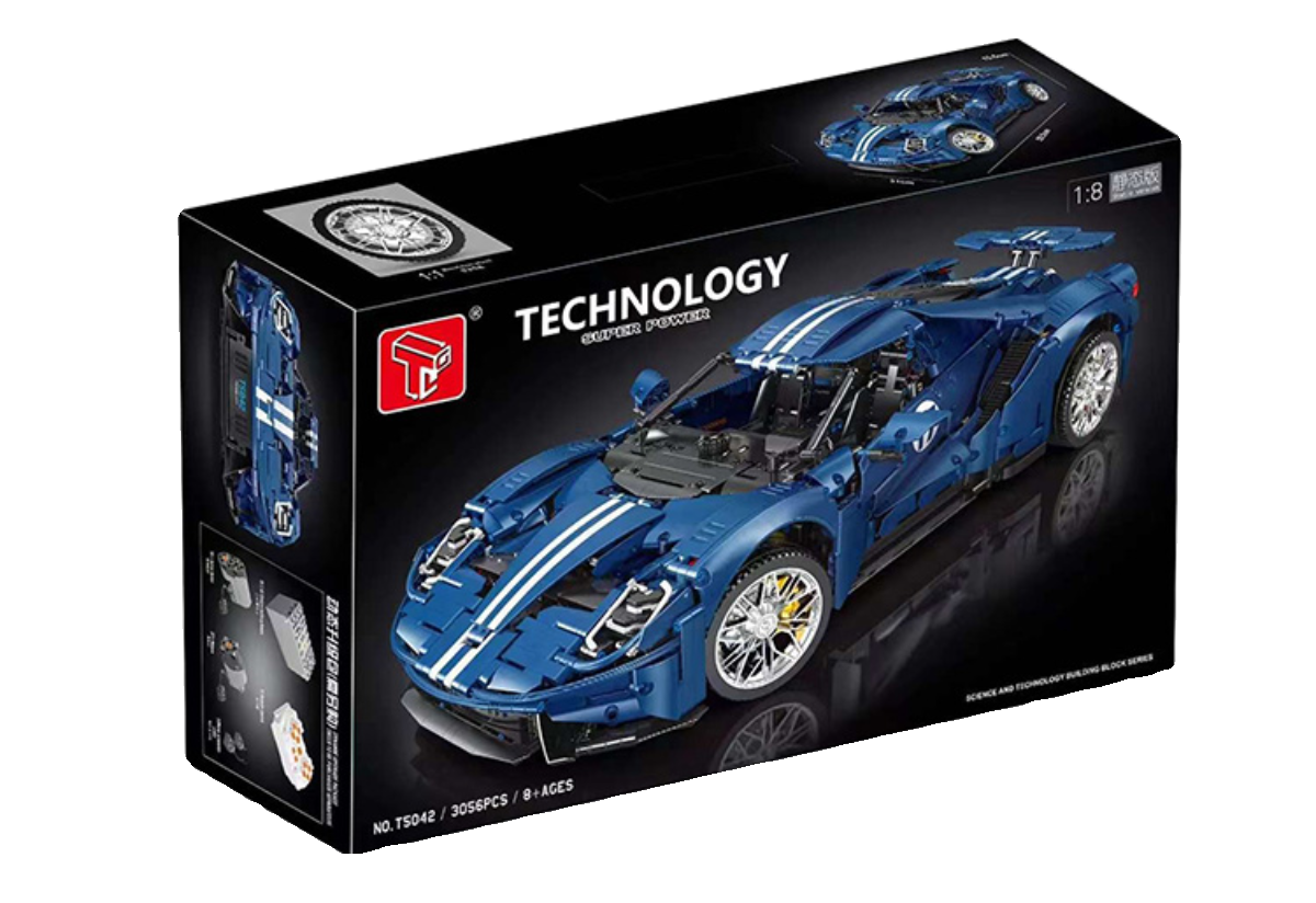 TGL - Ford GT - T5042A- T5042B - 1:8 - 3056 Pieces