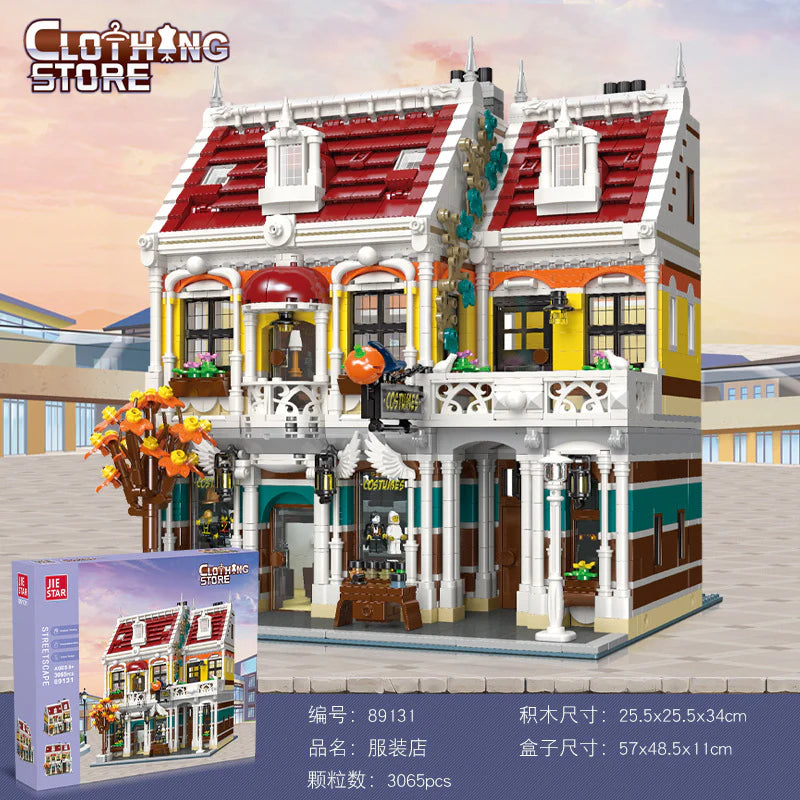 Jiestar - 89131 - Clothing Store - 3065 Pieces