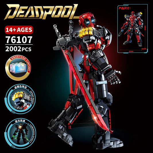 Le Yi - Deadpool - 2002 Pieces - 76107