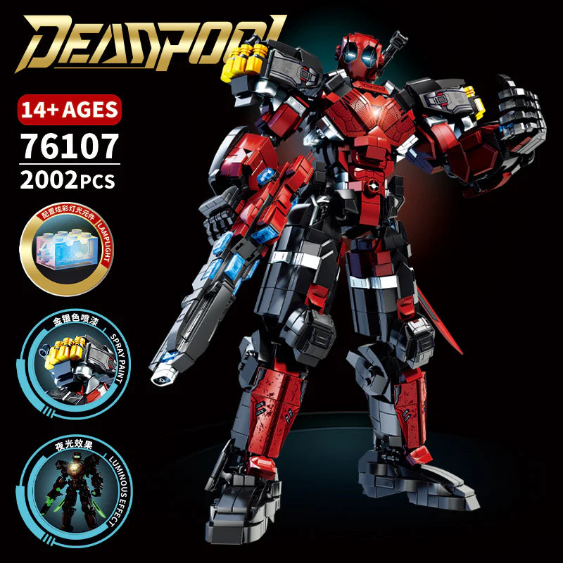 Le Yi - Deadpool - 2002 Pieces - 76107