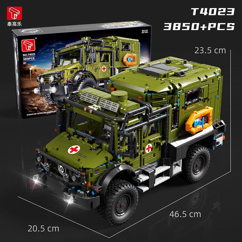 TGL - T4023 - Unimog Rescue Vehicle - 3850 Pieces
