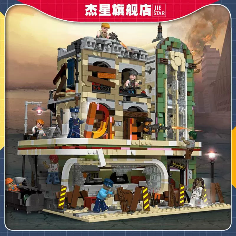 Jiexing 89101 Doomsday Restaurant Zombie Theme Children's To