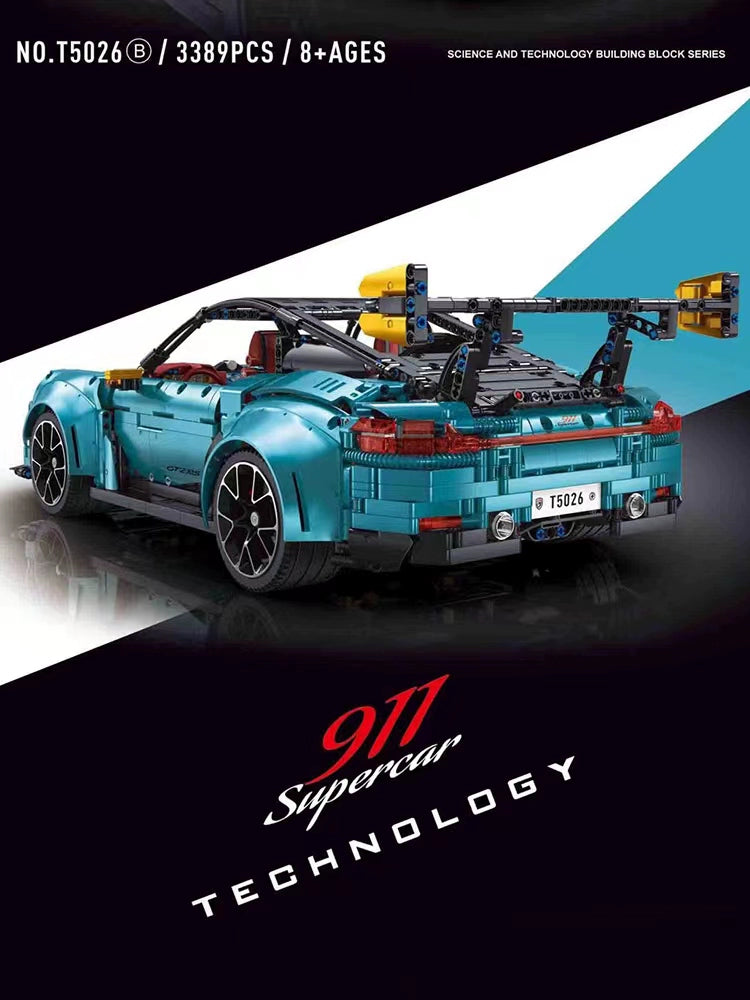 TGL - T5026 - Porsche 911 - 3389 Pieces