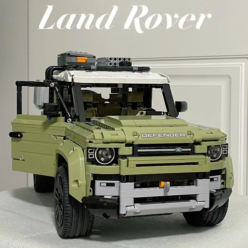 New Land Rover Defender Difficulty Building Blocks RC Car Electric Mechanic Set Off-Road Boy Building Toy 42110