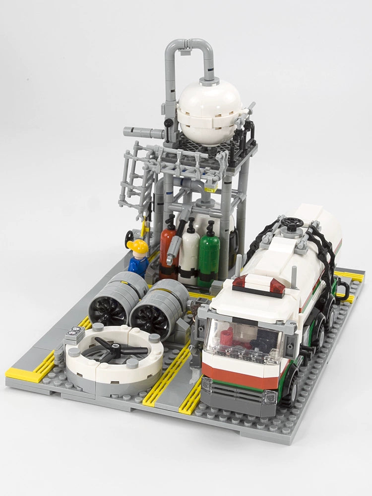 Jiestar - JJ9014-JJ9016 - Chemical Plant - Reserve Center, Laboratory, Transportation Station - 2142 Pieces