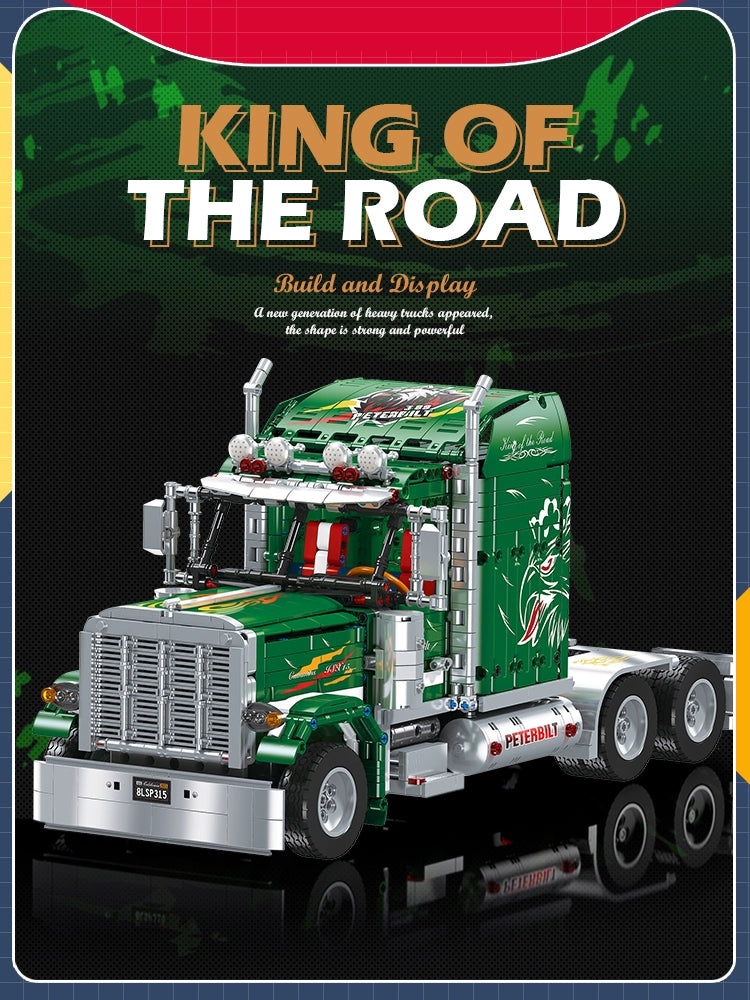 Jiestar - JJ9069 - Peterbilt 389 Truck - 2105 Pieces