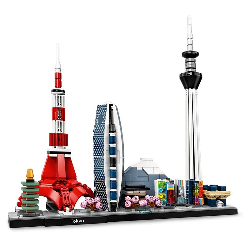 Compatible Tokyo Skyline - Architecture - 547 Pieces